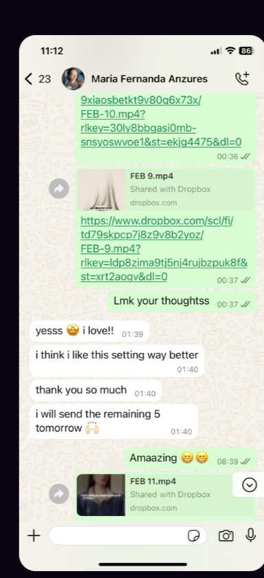 Client review